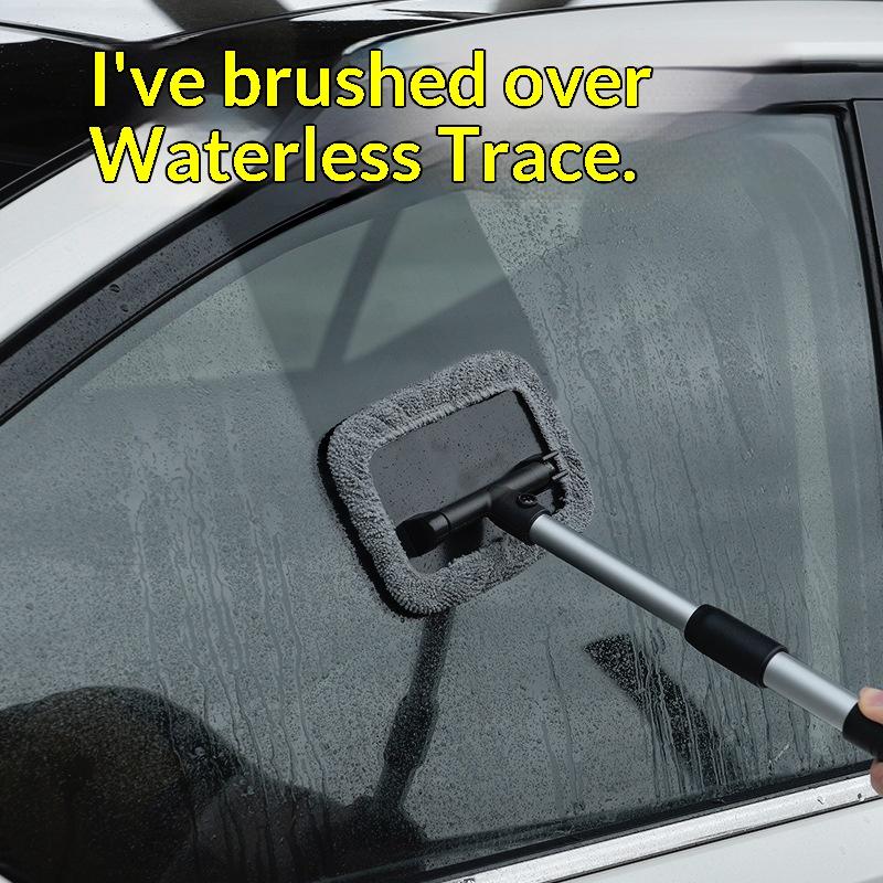 2026 New Car Windshield Cleaning Brush Set Microfiber Telescopic Window Glass Cleaner Car Window Cleaner Window Scraping Mist