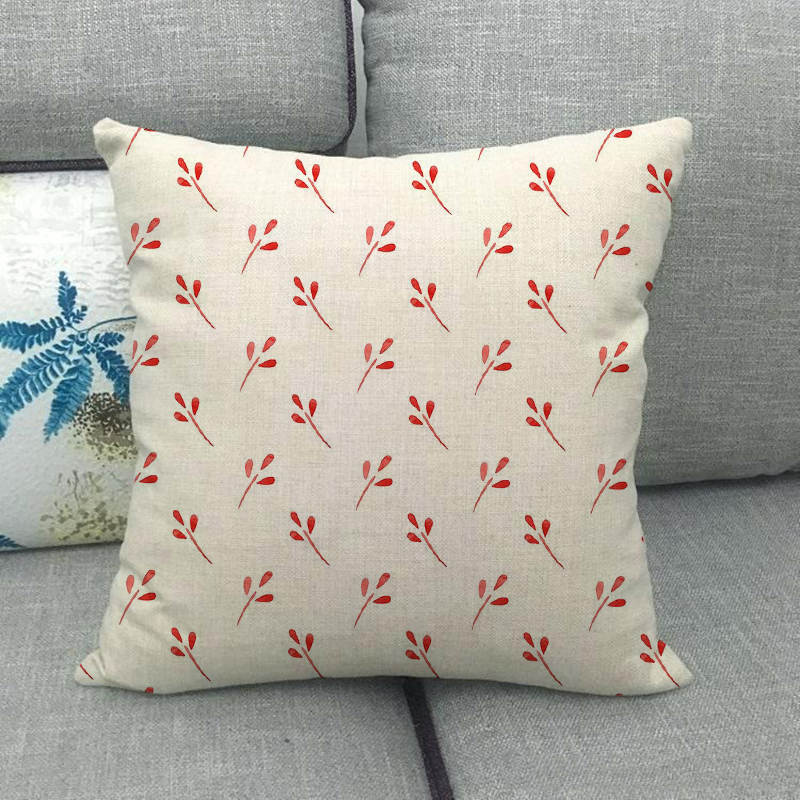 Simple Geometric Patterns Digital Printing Short Plush Pillow Covers For Car Sofa Office Cushion Cover Home Goods 60X60Cm