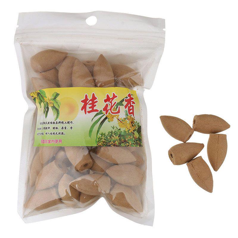 Exquisite Buddhist Incense Burner With Smoke Backflow Ceramic Glaze Censer Cone Holder