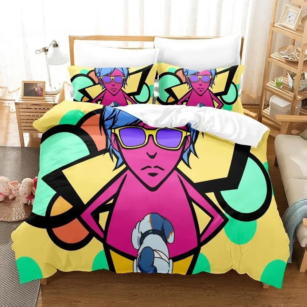 Anime Zombie Land Saga Bedding Set,Duvet Cover Comforter Bed Set Quilt Cover Pillowcase,King Queen Twin Size Boys Girls Adultse