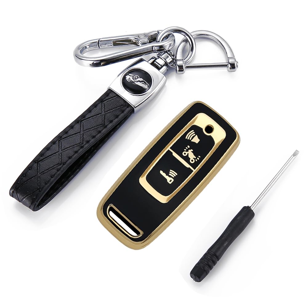 

[Kinotaka] Honda Motorcycle Dedicated TPU Smart Key Case 2021 Model PCX125 (JK05) PCX160 (KF47) чёрный