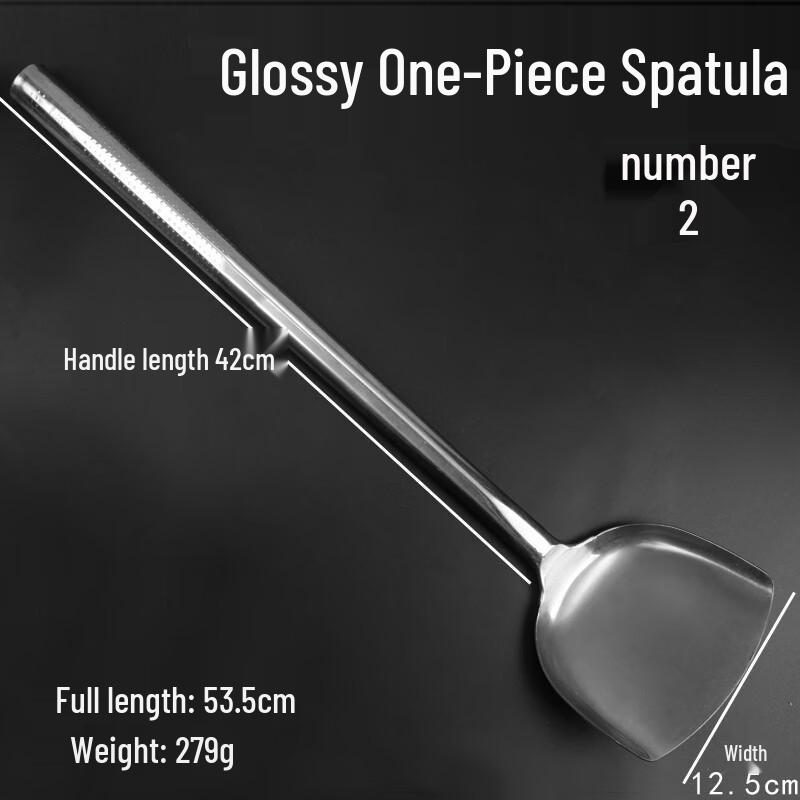 

Stainless Steel Wok Spatula and Ladle