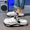 New Fashion Sandals Men's EVA Casual Comfortable Hole Garden Shoes Outdoor Men's Beach Sandals Indoor Home Unisex Slippers