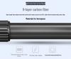 8-Light Edition Q222C Carbon Fiber DSLR Camera Tripod for Photography & Videography - Portable & Travel-Friendly