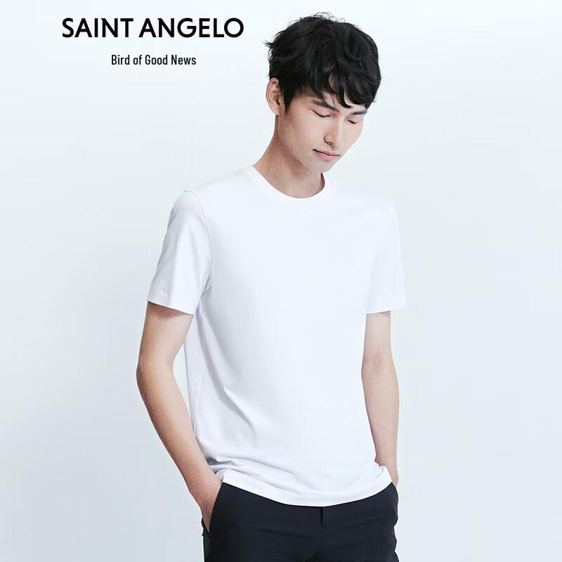 Baoxiniao Men's Business Casual Round Neck Short Sleeve T-shirt