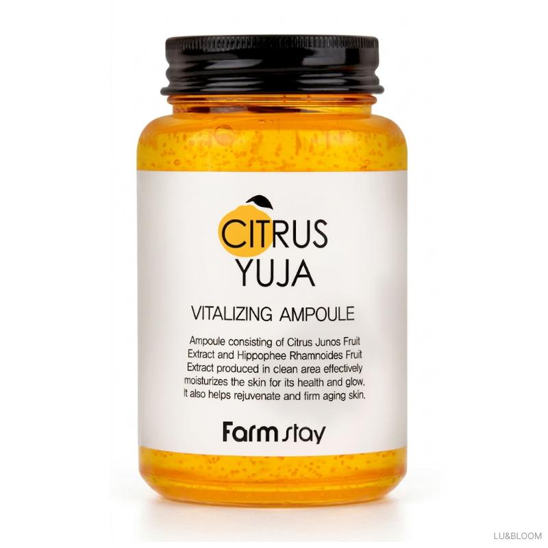 Farmstay Citrus Yuja Vitalizing Ampoule 250ml (+Free gift)