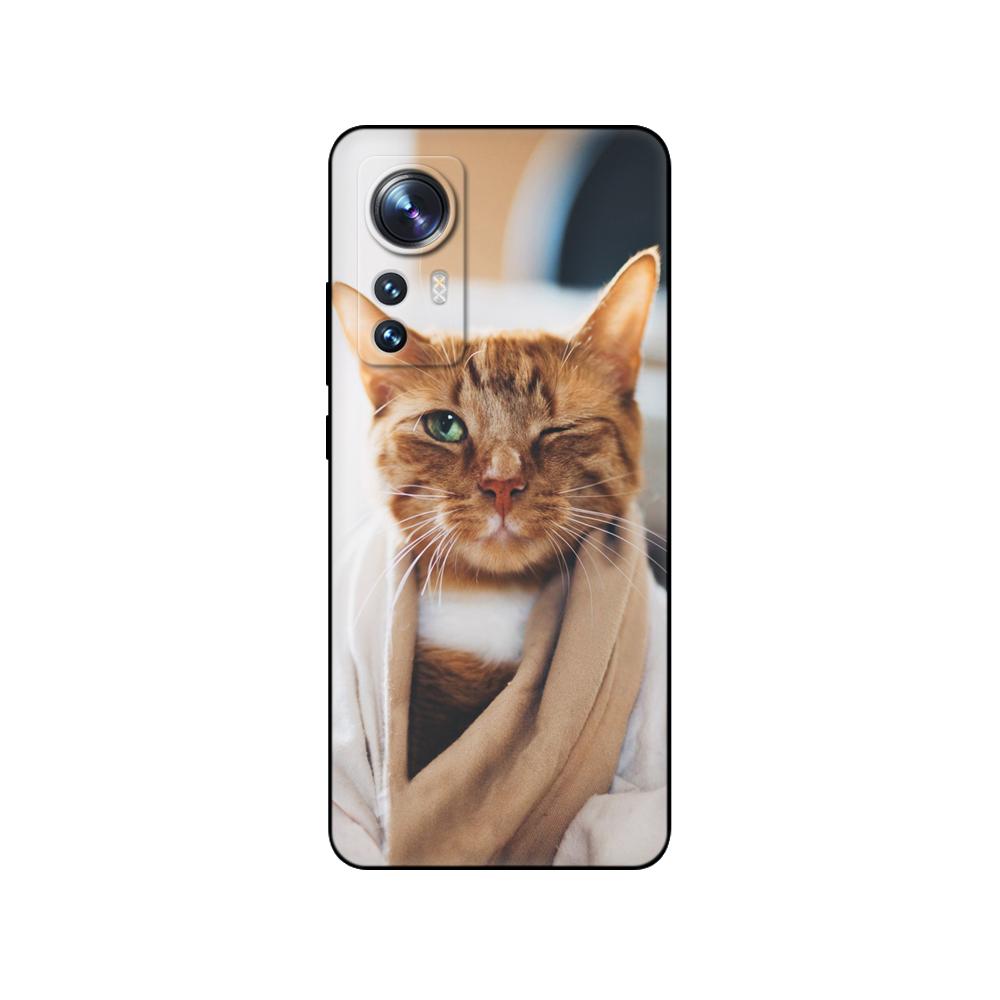 For Xiaomi 12 Case For Xiaomi 12 Pro Case Silicon Back Cover For Xiaomi Mi 12 Xiaomi  Mi 12X 12 Lite Bumper Funda Black Tpu Case