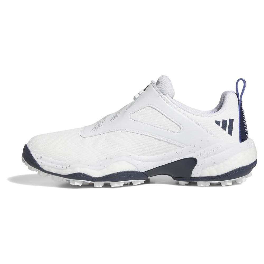 Golf Shoes Code Chaos 25 Boa Footwear Navy cm 2E [Adidas Golf] Women's White/Silver Metallic/College 24.5