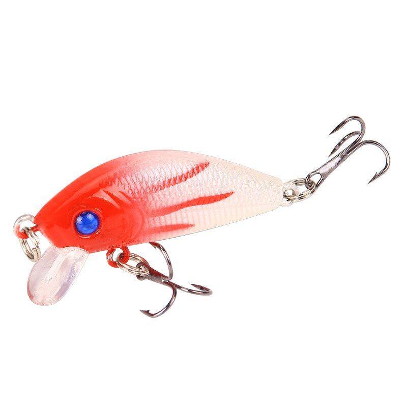 1PCS Minnow Fishing Lure 50mm 4.2g Hard Bait Jig Bait Carp Striped Bass Fishing Tackle Fishing Lure Carp Bait