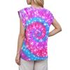 Women's Cap Sleeve Top Summer Printed Tank Top Basic T-Shirt Casual Loose