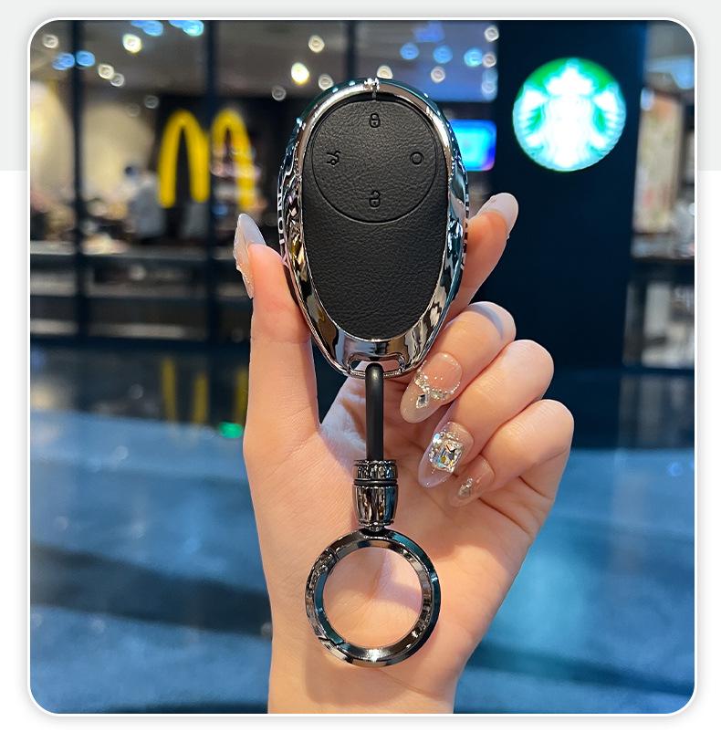 Toyota BZ3X Platinum Key Case with Remote Control Shell for 2025 Models