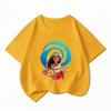 Disney 'Moana 2' Summer New Children's T-Shirt Short Sleeve Comfortable and Breathable Suitable for Boys and Girls