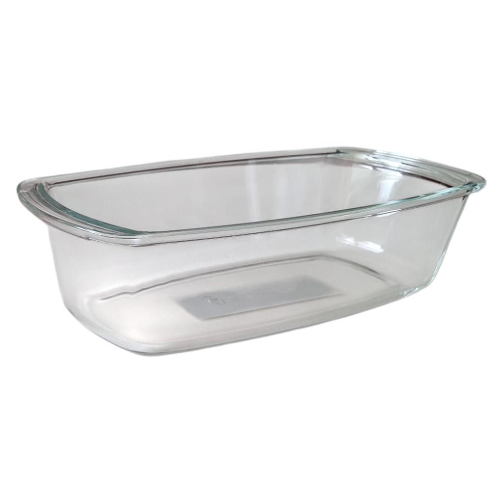 GLASS CAKE FORM HEAT-RESISTANT BAKING FORM 27x14x7.3cm