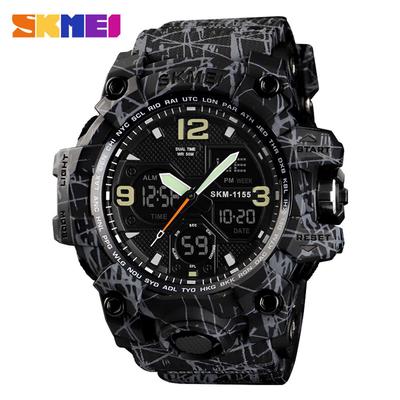 SKMEI 1155B Reloj electrónico digital de cuarzo para hombre Moda Casual al aire libre