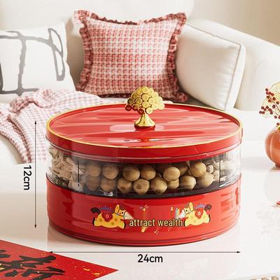 LEXIAOMAN Geldbaum Segmentierte Snackbox