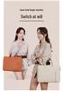 Multi-functional Splash-Proof Shockproof Briefcase: Women's & Men's Large Capacity Laptop & Business Crossbody Bag, Custom Logo Option