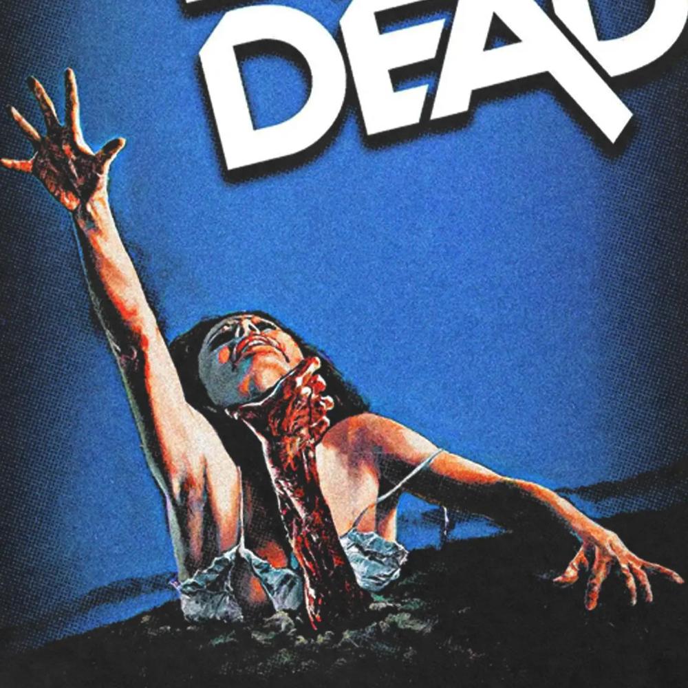 Retro 1981 Evil Dead Tshirt  90s VHS Horror Movie Tshirt 100 Cotton Loose Fit Unisex Fashionable Casual Oversized T Shirt