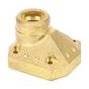 Brass Differential Golden Cover Front Rear Axle Diff Cover for Axial for Capra 1.9 UTB 110 RC Car