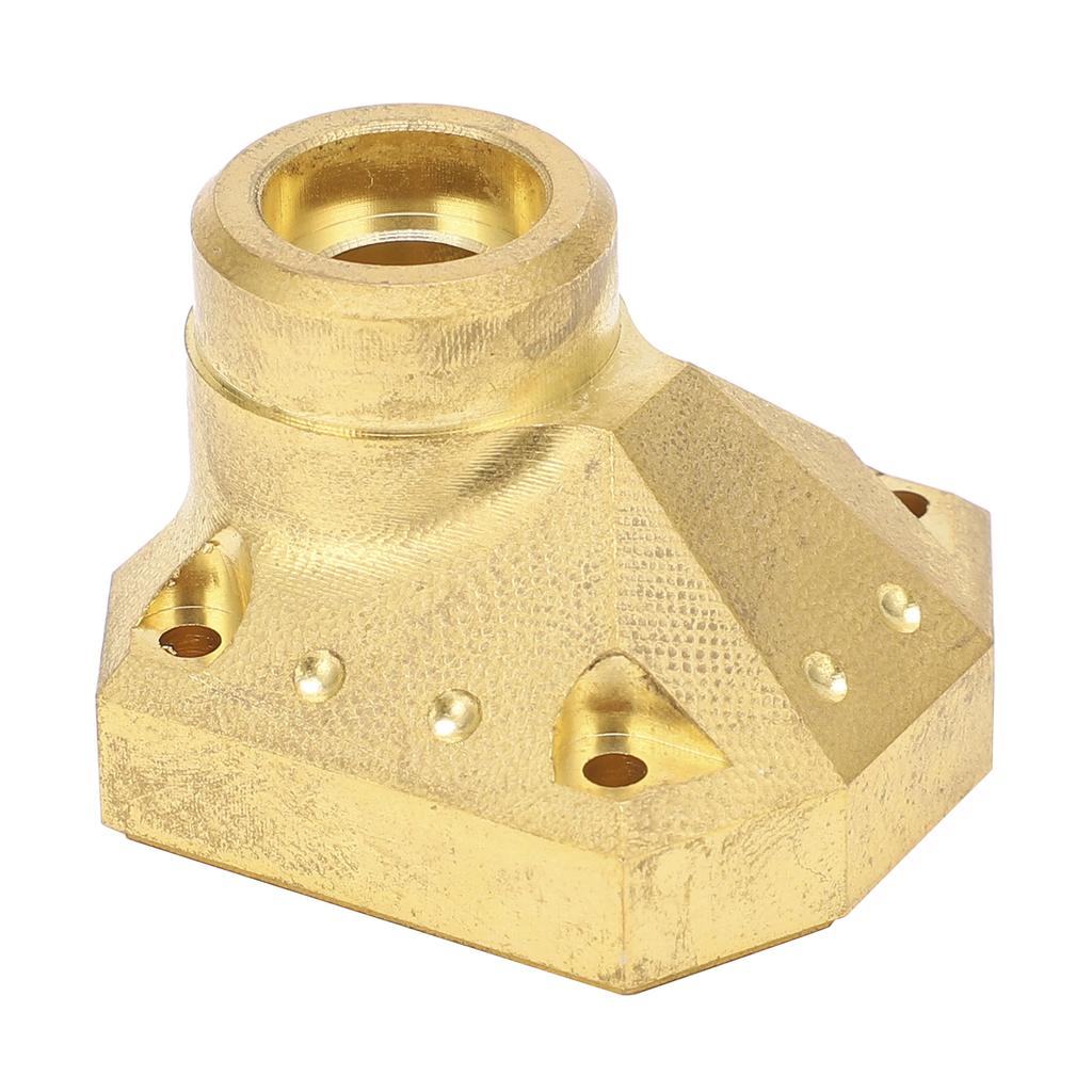 Brass Differential Golden Cover Front Rear Axle Diff Cover for Axial for Capra 1.9 UTB 110 RC Car