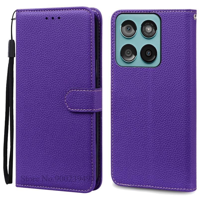For Motorola Edge 60 Fusion Case Wallet Leather Flip Cover For Moto Edge 60 Fusion Case Stand Book Cover Coque Fundas