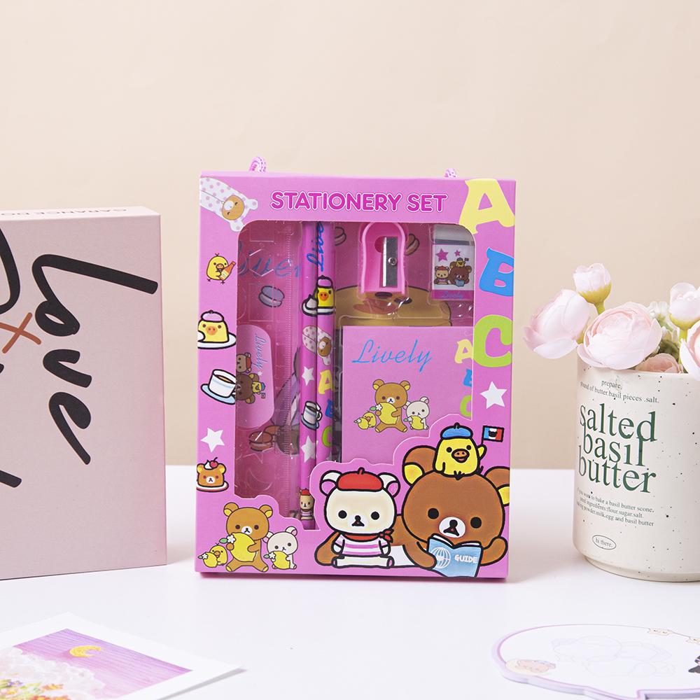 June 1st Handbag & Stationery Gift Set for Kids - Birthday and School Supplies