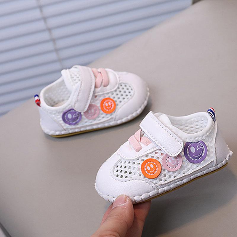Spring and Summer Baby Net Shoes 0 One and A Half Years Old Male 6-12 Months Soft-soled Non-slip Toddler Shoes Female Baby Sandals