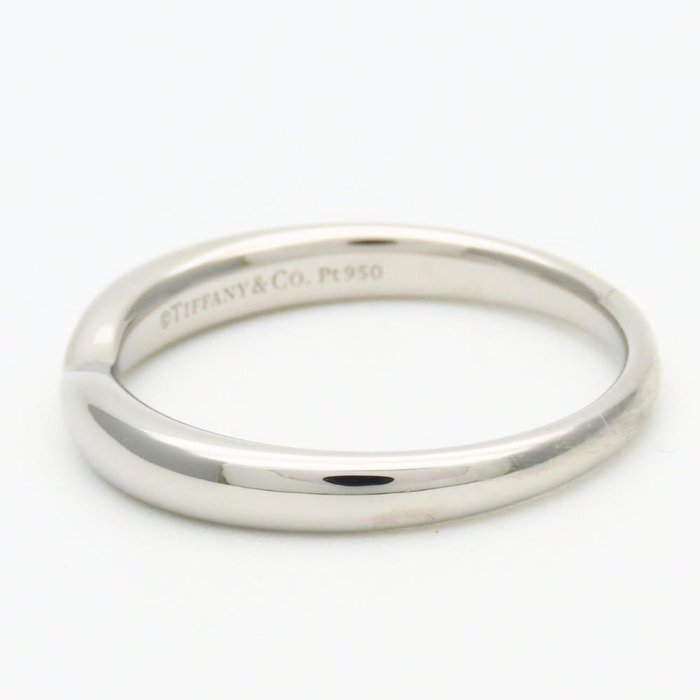 Used TIFFANY&Co. Ring Harmony Wedding Band EU#53.5 Pt950Platinum 4.8g Platinum jewelry