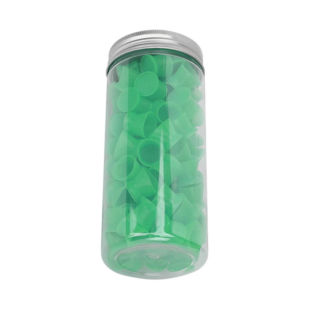100 Pcs Tattoo Ink Cups Silicone Soft Disposable Tattoo Pigment Cups Makeup Container Tattoo Supplies