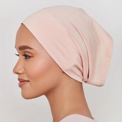 High Elastic Modal Cotton Jersey Hijab Cap Women Muslim Inner Caps Turban Bottom Hat Small Hat Underscarf Headscarves Headband