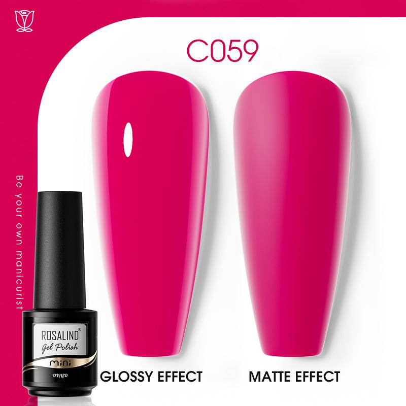 ROSALIND Gel Nail Polish Soak Off UV LED Nails Art Design Varnish Semi Permanent Gels Lacquer DIY Manicure