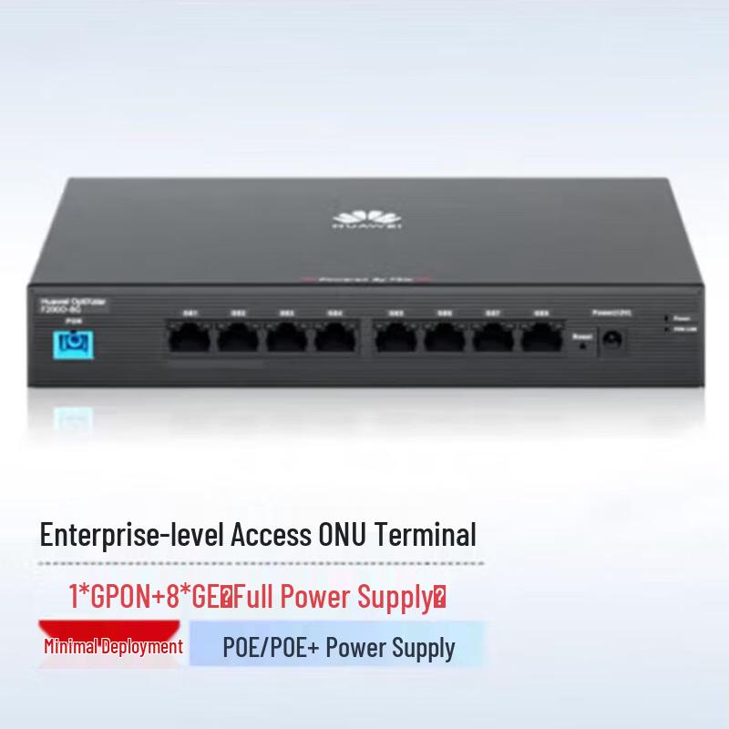 Huawei F200D-8P GPON Enterprise ONU