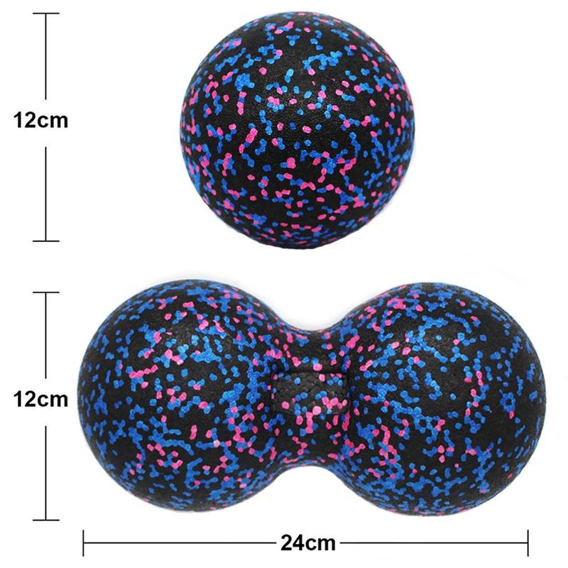 EPP-Massageball-Set, Lacrosse-Ball, hohe Dichte, leicht, Rücken-, Nacken- und Fußmobilitätsball, myofasziale Tiefengewebeentspannung