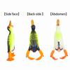 Ente weicher Angelköder Frosch Top Water 3D-Simulation schwimmende Köder Bass Snakehead Lure