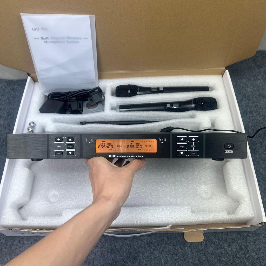 KTV U-Band High-End Wireless Lavalier Headset & Conference Microphone Set