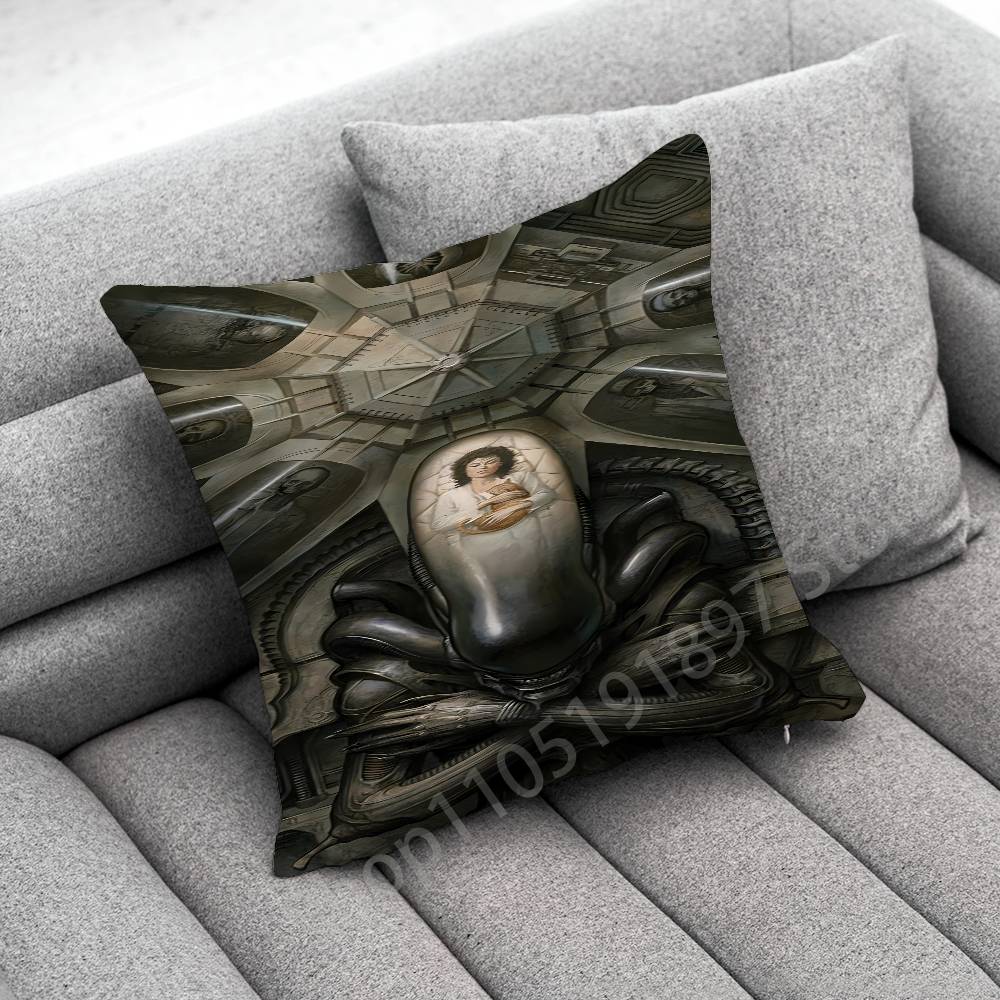 X-Xenomorph Alien P-Predator Throw Pillow Case For 30x30cm 40x40cm 45x45cm 50x50cm 55x55cm Square Sofa Pillowcase Shell