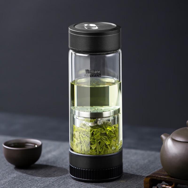 

WANXIANG Single-Layer Heat-Resistant Glass Water Bottle