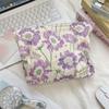 Floral Makeup Bags Women Cosmetic Bag Artistic Print Clutch Bag Travel Organizer Wash Bag Portable Makeup Pouch Key Phone Pouch