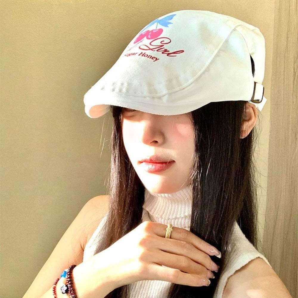 Vintage Graffiti Forward Hat Embroidey Painter Hat Casual Artist Hat  Outdoor