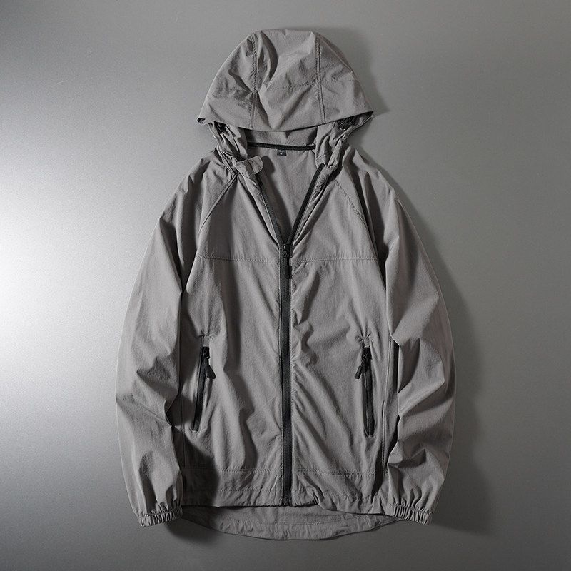 Fashion Brand Outdoor Spring and Autumn Waterproof Cut Label Men's Shell Jacket