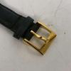 Used GUCCI Gucci Watch Quartz Vintage Black Black Gold Gold Sale SALE Very Popular Top Grade Masterpiece Excellent Luxury Special Carefully Selected