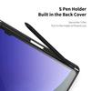 DUX DUCIS TOBY Series For Samsung Galaxy Tab S10 Ultra/S9 Ultra/S8 Ultra Case PU Leather Tri-Fold Stand Tablet Cover