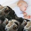 head of the herdwick Throw Blanket Multi-Purpose christmas decoration Blankets For Sofas For Baby Blankets