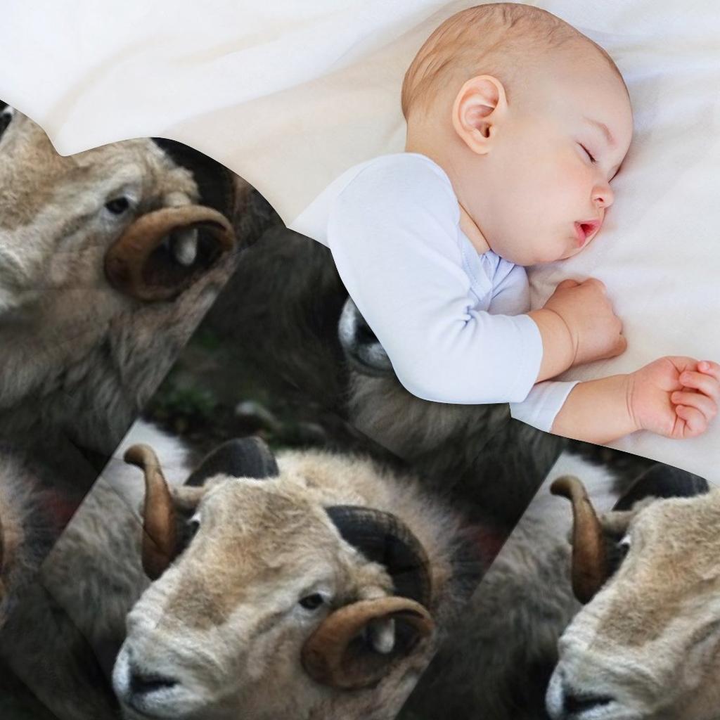 head of the herdwick Throw Blanket Multi-Purpose christmas decoration Blankets For Sofas For Baby Blankets