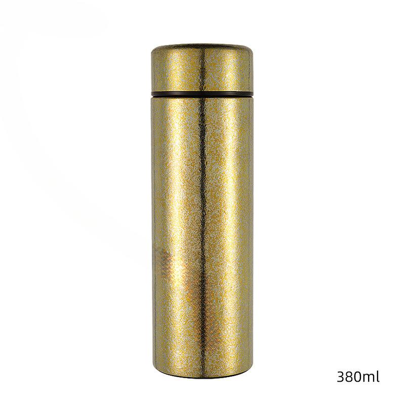 Business Pure Titanium Cup Double Layer Insulated Tea Leak Proof for Men Women Lovers Durable Travel Mug 301-400ml золотой