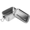 Stainless Steel Lunch Tin Sealing Food Holder Storage LunchTin Buckle Rice Container Breakfast Child