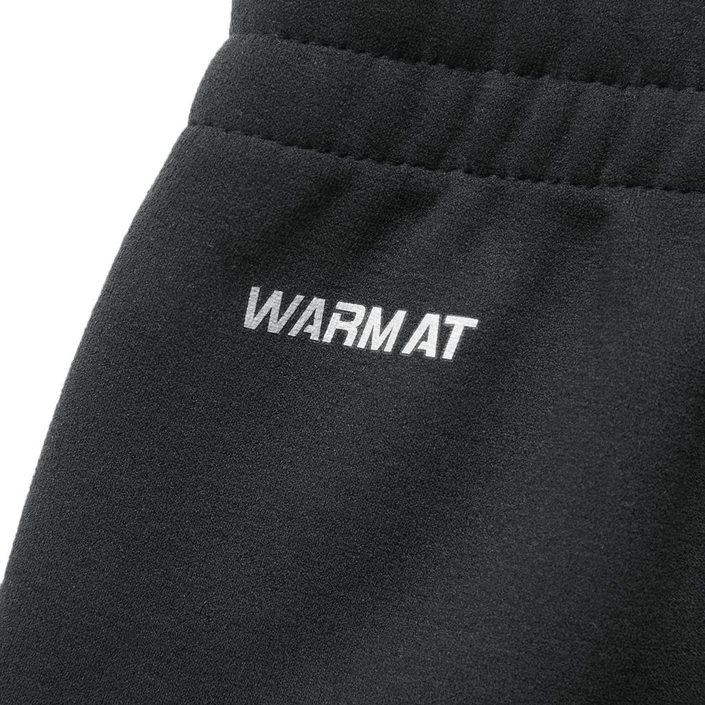 Li-Ning Simple Warm Fleece Knit Sports Pants Men Bottoms Black AKLU557-1