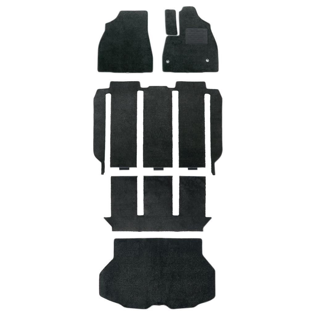 Clazzio Tapetes de Entrada para Chão Conjunto de 6 Peças 99AZC1585X103K para Toyota Noah Voxy 90 Híbrido 7 Lugares (2022-Presente) / Tapetes