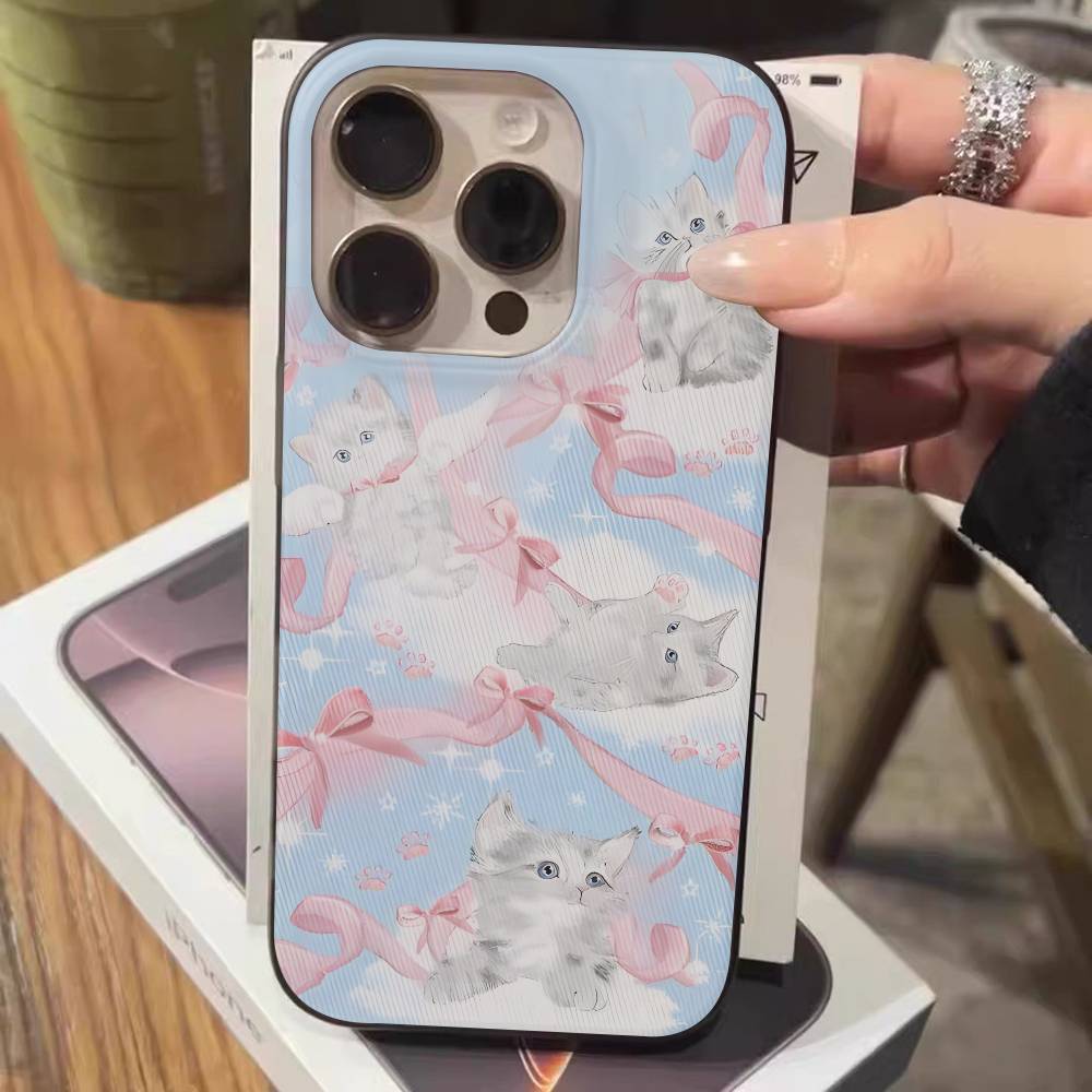 

Чехол для телефона Дикая Сафари Малыши Медведь для IPhone 17 16 15 14 Plus 13 12 11 Pro Max Pro Волна Гофрированный Чехол iPhone 15 pro