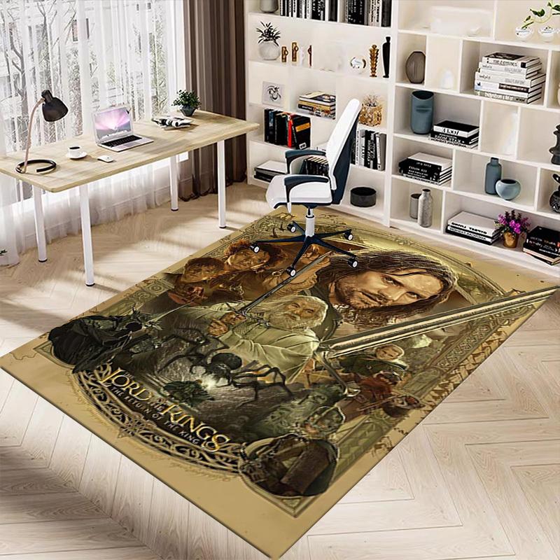 1PC Lord of the Rings Return of the King Extra Large Non-Slip Floor carpet, Office, family, bedroom, Studio - Large Area Rug Indoor Rugs1160A