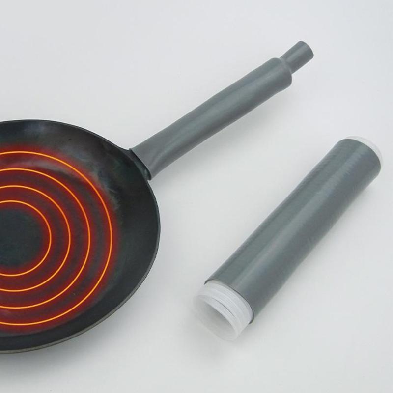 Antiscalding Pots Handle Heat Insulation Rubber Handle Cover Hot Handle Holder Sleeve Protectors Easy Installation